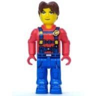 Lego Jack Stone, červená (js015)